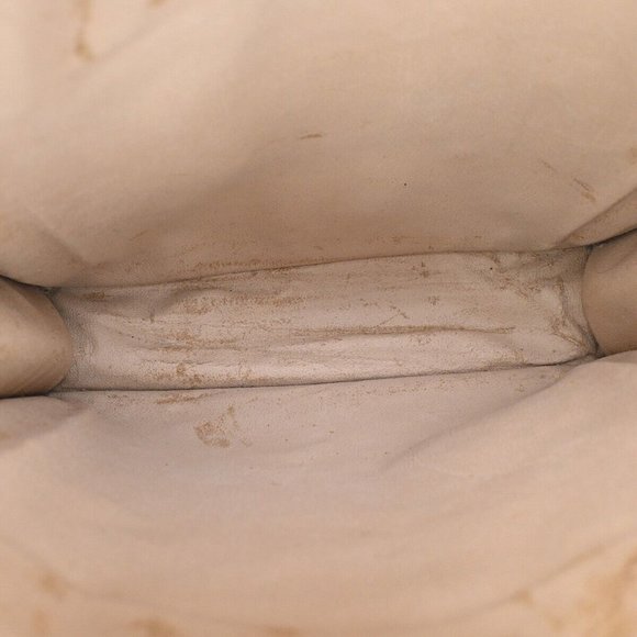 LOUIS VUITTON Logo Sac Plat Hand Tote Bag Monogram Leather Brown M51140 30YB776 - Picture 2 of 14